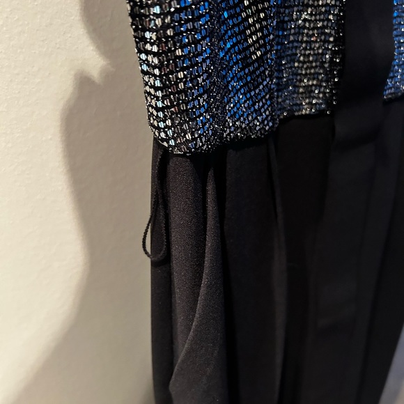 Joseph Ribkoff - Belted Sequin Jumpsuit - Picture 7 of 8